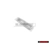 Audi Original 100 Hinten Schriftzug Emblem Logo Chrom - 4A9853741 2ZZ