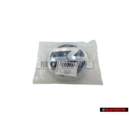 VW Original Vorne Kühlergrill Emblem Logo Zeichen Chrom - 3C0853601A JZA