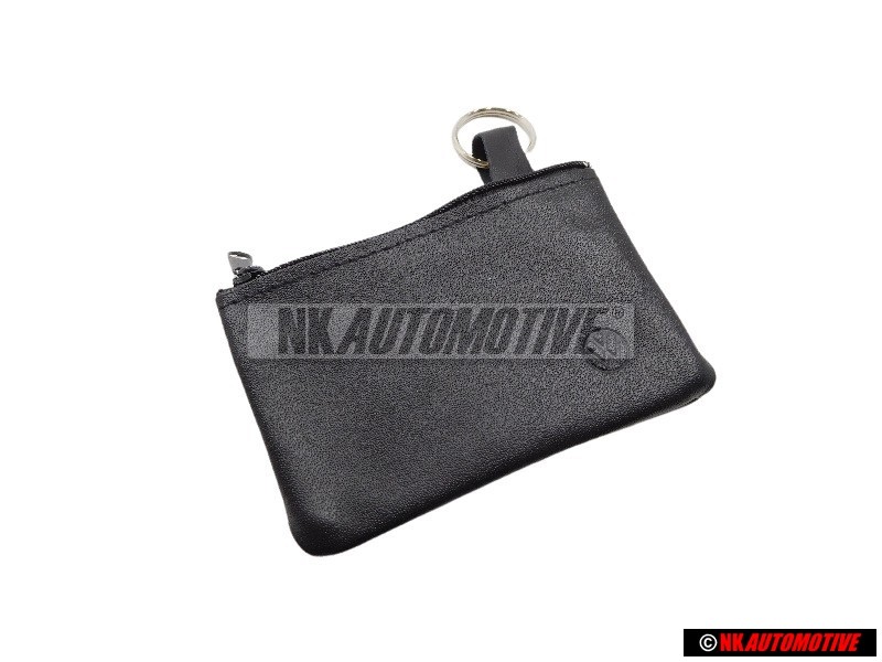 VW Original Schlüsseltasche Etui Leder Schlüsselanhänger - 000087402D