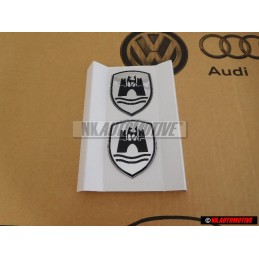 VW Original Dekorfolie Schwarz/Chrom - 5C0064317ASXRW