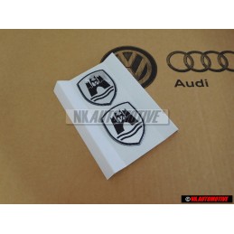VW Original Dekorfolie Schwarz/Chrom - 5C0064317ASXRW