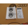 VW Original Dekorfolie Schwarz/Chrom - 5C0064317ASXRW