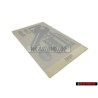 VW Original Kennschild - 893010020L
