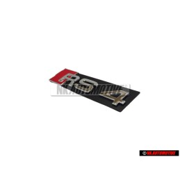 Audi Original RS4 Vorne Kühlergrill Emblem Schriftzug - 8D9853736A 2ZZ