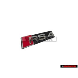 Audi Original RS4 Vorne Kühlergrill Emblem Schriftzug - 8D9853736A 2ZZ