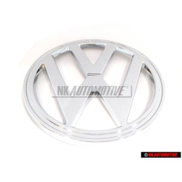 VW Original Vorne Kühlergrill Emblem Logo Zeichen Chrom - 241853601E