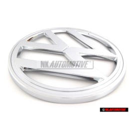 VW Original Vorne Kühlergrill Emblem Logo Zeichen Chrom - 241853601E