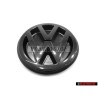 VW Original Hinten Emblem Logo Zeichen Schwarz - 357853601B 041