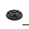 VW Original Hinten Emblem Logo Zeichen Schwarz - 1H5853630C 041
