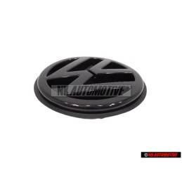 VW Original Hinten Emblem Logo Zeichen Schwarz - 1H5853630C 041