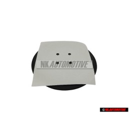 VW Original Hinten Emblem Logo Zeichen Schwarz - 1H5853630C 041
