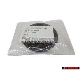VW Original Hinten Emblem Logo Zeichen Schwarz - 1H5853630C 041