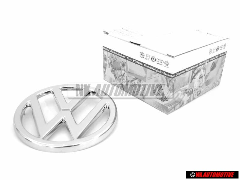 VW Original Vorne Kühlergrill Emblem Logo Zeichen Chrom - 281853601B