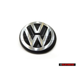 VW Original Hinten Emblem Logo Zeichen Silber 50mm - 191853601B GX2