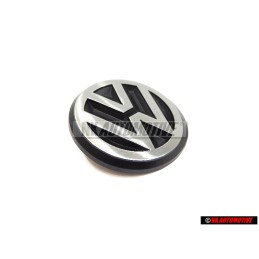 VW Original Hinten Emblem Logo Zeichen Silber 50mm - 191853601B GX2