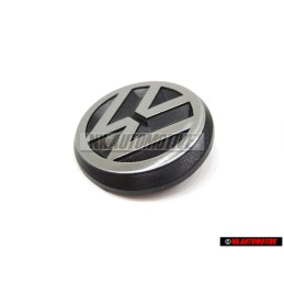 VW Original Hinten Emblem Logo Zeichen Silber 50mm - 191853601B GX2