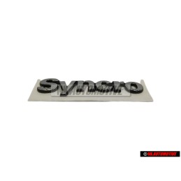 VW Original SYNCRO Hinten Schriftzug Emblem Logo Chrom - 7M0853675B Z10