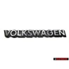 VW Original VOLKSWAGEN Hinten Schriftzug Emblem Logo Silber - 321853685C GX2