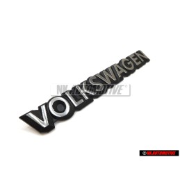 VW Original VOLKSWAGEN Hinten Schriftzug Emblem Logo Silber - 321853685C GX2