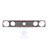 VW Original Kühlergrill Satinschwarz/Tornadorot - 191853653K QN5