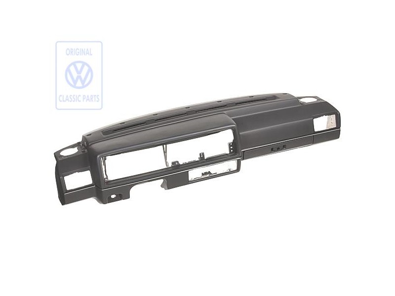 VW Original Schalttafel, Gepolstert Schwarz - 191857003C 5BL