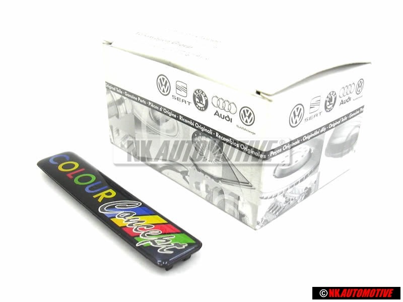 VW Original COLOUR CONCEPT Seite Schriftzug Emblem Logo - 1H6853714G Z39