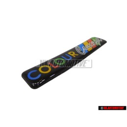 VW Original COLOUR CONCEPT Seite Schriftzug Emblem Logo - 1H6853714G Z39
