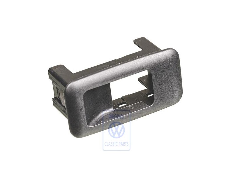VW Original Schalteraufnahme Satinschwarz - 701959550B 01C