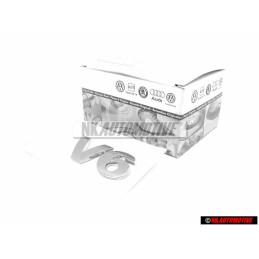 VW Original V6 Hinten Schriftzug Emblem Logo Chrom - 3B0853675C 739