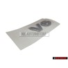 VW Original V6 Hinten Schriftzug Emblem Logo Chrom - 3B0853675C 739