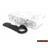 VW Original Verkleidung Mit Loch Satinschwarz - 165881478 01C