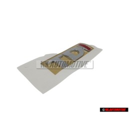 VW Original TDI Hinten Schriftzug Emblem Logo Chrom Rot - 3B0853675ABGQF