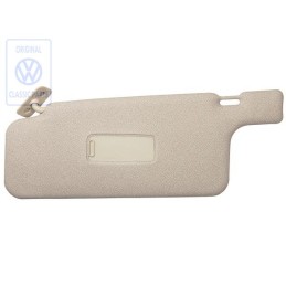 VW Original Sonnenblende Mit Spiegel Und Abdeckung Grau - 191857551A 8FG