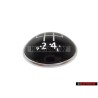 VW Original 5-Gang Schaltknauf Schalthebel Emblem Plakette - 1K0711144H