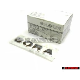 VW Original BORA Hinten Schriftzug Emblem Logo Chrom - 1J5853687 739