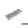 VW Original BORA Hinten Schriftzug Emblem Logo Chrom - 1J5853687 739