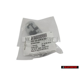 VW Original GTI Vorne Kühlergrill Emblem Schriftzug Chrom - 5G0853679Q IDJ