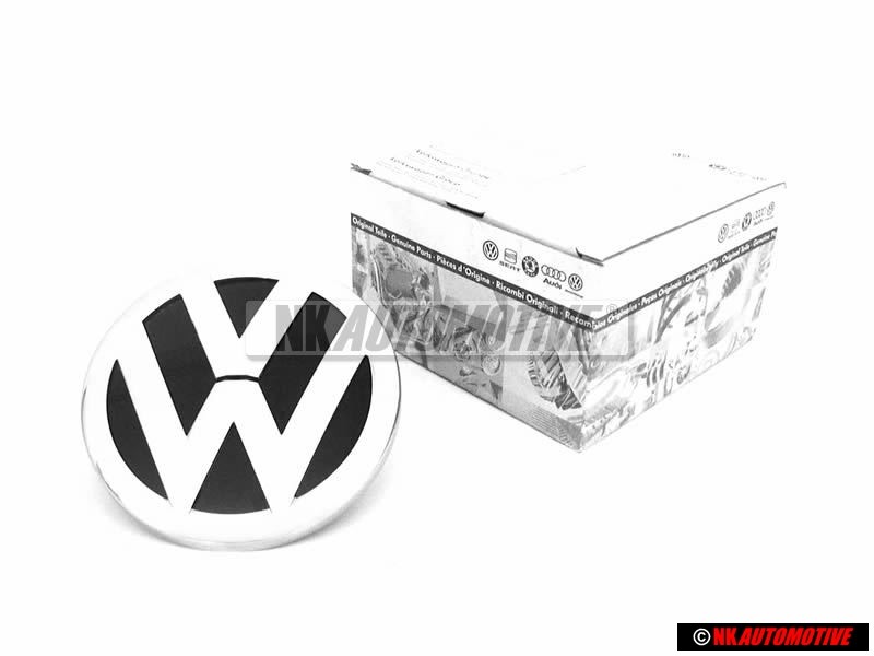 VW Original Hinten Emblem Logo Zeichen Chrom - 6C0853617