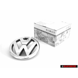 VW Original Vorne Kühlergrill Emblem Logo Zeichen Chrom - 6R0853600A ULM