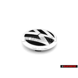 VW Original Vorne Kühlergrill Emblem Logo Zeichen Chrom - 6R0853600A ULM