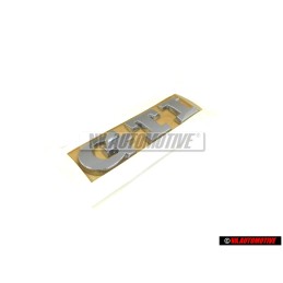 VW Original GTI Hinten Schriftzug Emblem Logo Chrom - 6R0853675E 739
