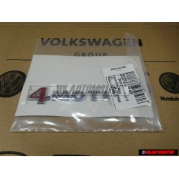 VW Original 4MOTION Hinten Schriftzug Emblem Logo Golf 4 - 3B0853675AEGQF