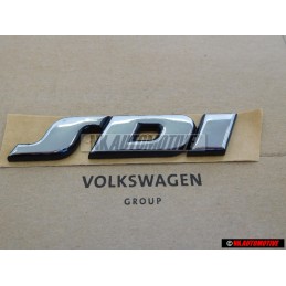 VW Original SDI Hinten Schriftzug Emblem Logo Chrom - 1H0853675D Z10