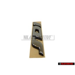 VW Original SDI Hinten Schriftzug Emblem Logo Chrom - 1H0853675D Z10
