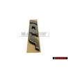 VW Original SDI Hinten Schriftzug Emblem Logo Chrom - 1H0853675D Z10