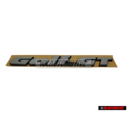 VW Original GOLF GT Hinten Schriftzug Emblem Logo Chrom - 1H6853687ACZ10