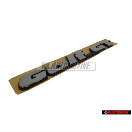 VW Original GOLF GT Hinten Schriftzug Emblem Logo Chrom - 1H6853687ACZ10