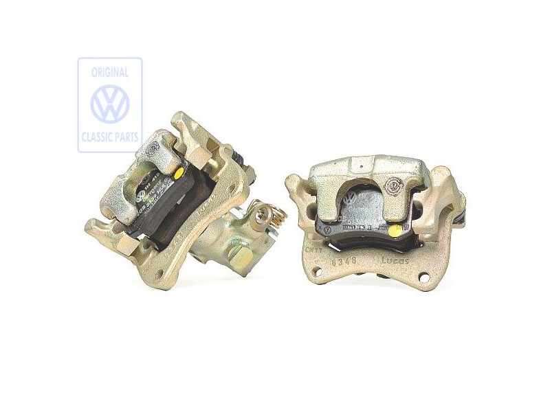 VW Original 1 Satz Bremssattelgehäuse Mit Bremsbelägen (Komplett) - 191698661BX