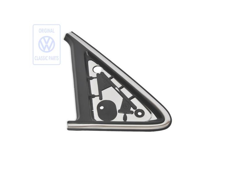 VW Original Eckstück-Zierleiste Für Türscheibe - 191853220A