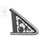 VW Original Eckstück-Zierleiste Für Türscheibe - 191853220A